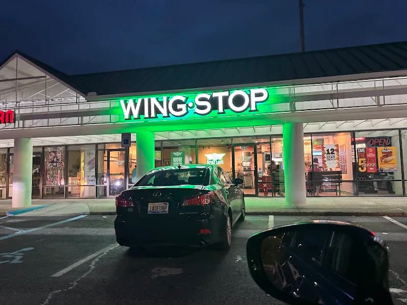 Wingstop storefront outside and inside view at 439 Fieldstown Rd in Gardendale, Alabama