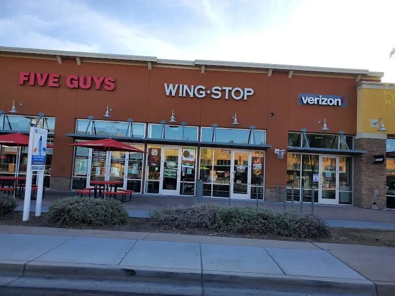 Wingstop storefront outside and inside view at 1515 N 7th Ave in Phoenix, Arizona