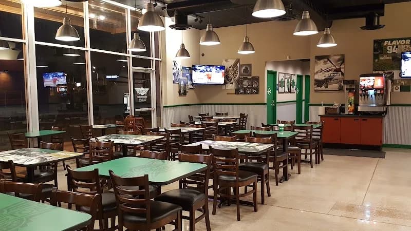 Wingstop storefront outside and inside view at 2980 S. 6th Ave in South Tucson, Arizona