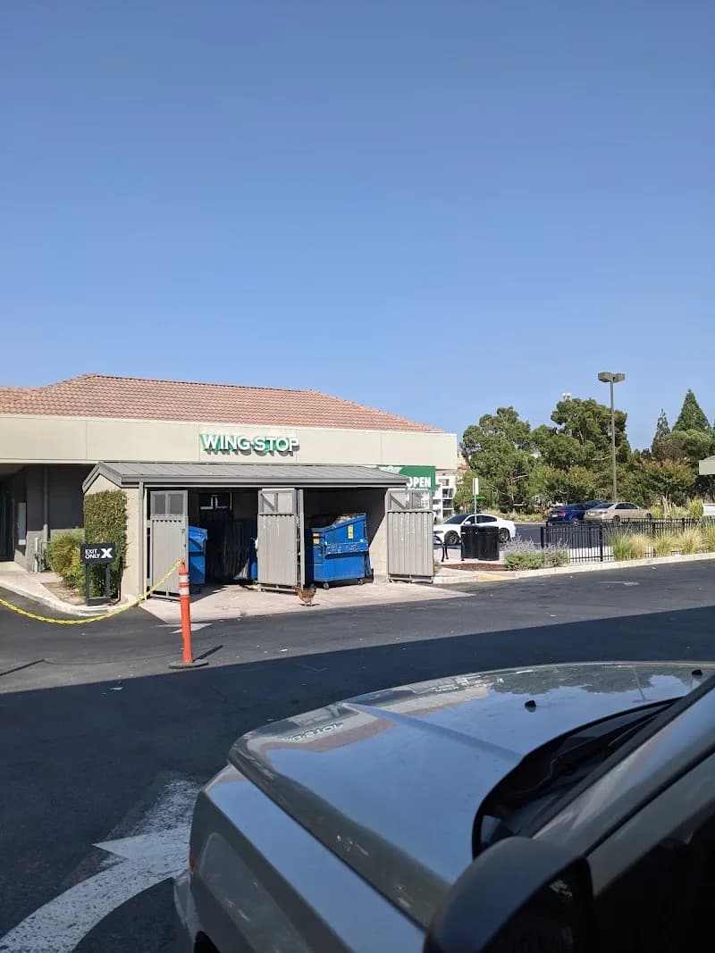 Wingstop storefront outside and inside view at 3417 Deer Valley Road in Antioch, California