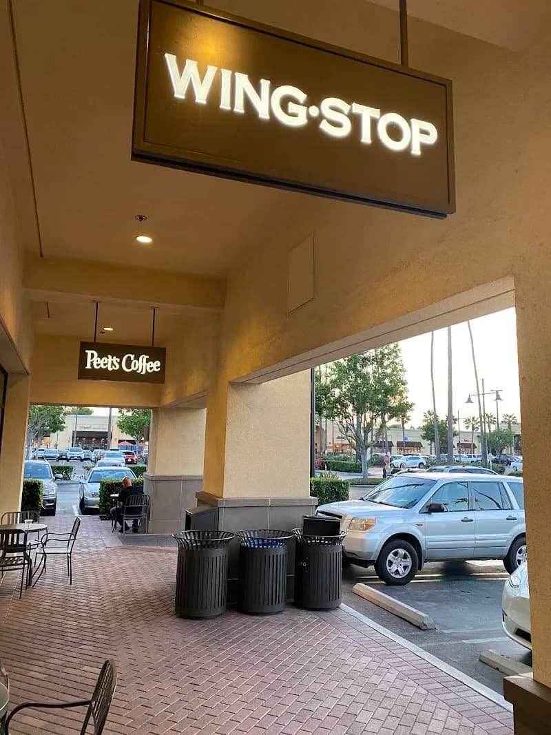 Wingstop storefront outside and inside view at 3972 Barranca Pkwy Ste F1 in Irvine, California