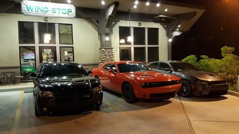 Wingstop storefront outside and inside view at 1975 Verdugo Blvd Ste 3 in La Canada Flintridge, California