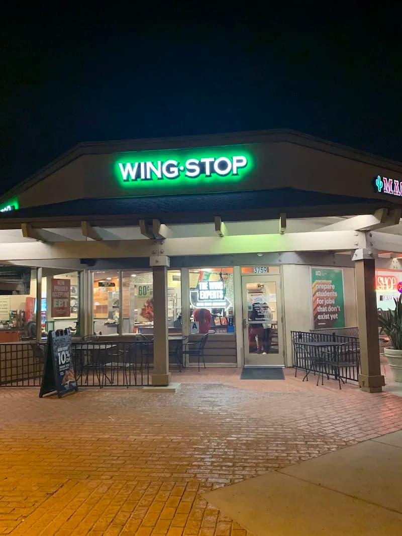 Wingstop storefront outside and inside view at 3759 Avocado Blvd in La Mesa, California