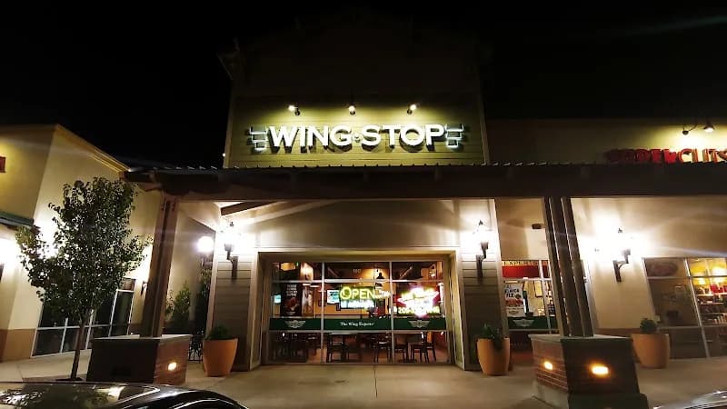 Wingstop storefront outside and inside view at 2640 Reynolds Ranch Pkwy Ste 100 in Lodi, California