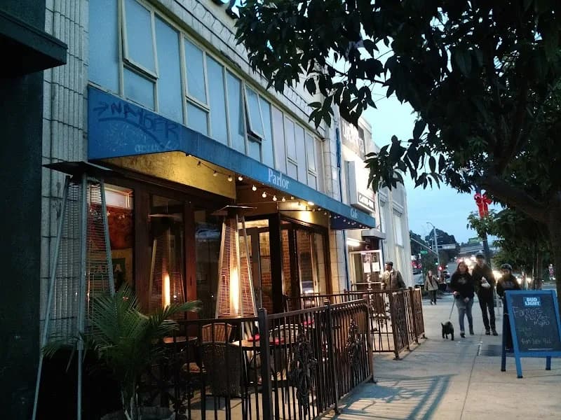 Wingstop storefront outside and inside view at 528 Lake Park Ave in Oakland, California