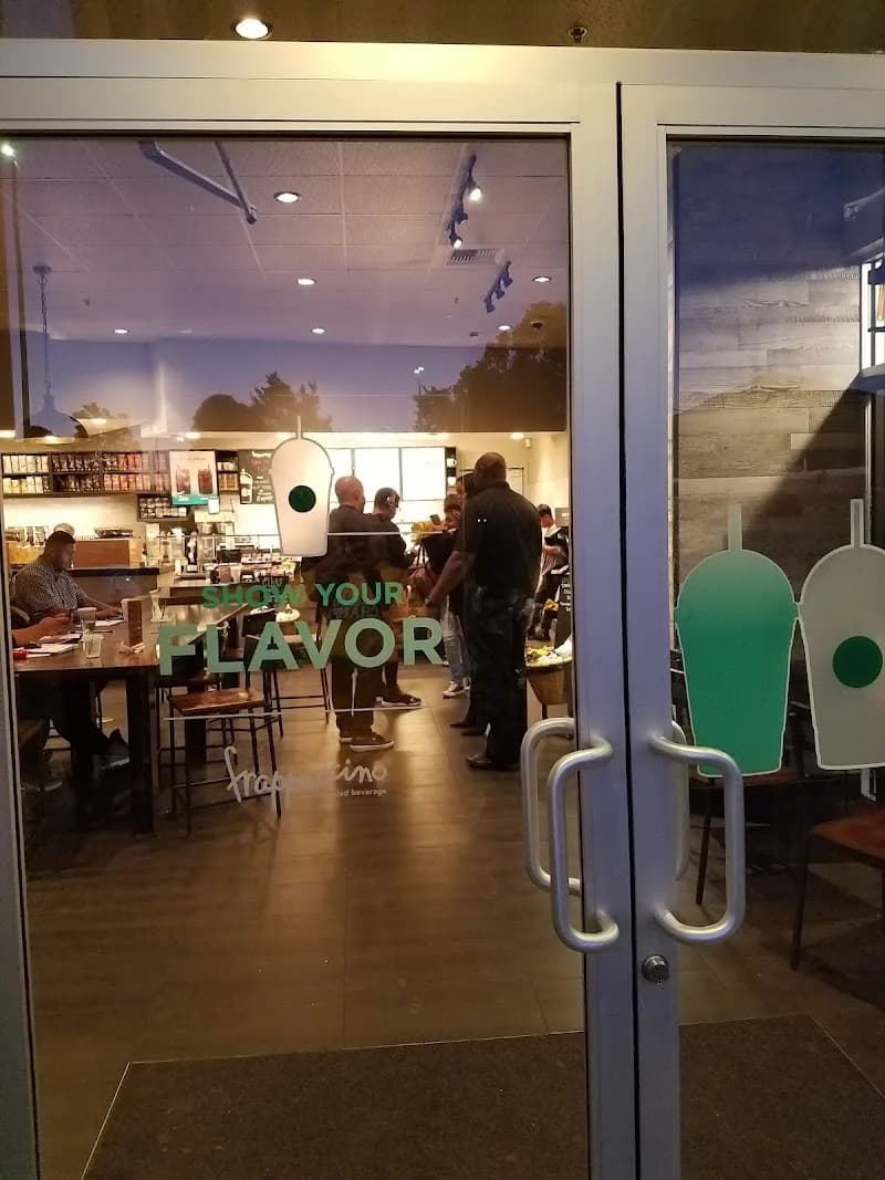 Wingstop storefront outside and inside view at 8450 Edgewater Dr in Oakland, California