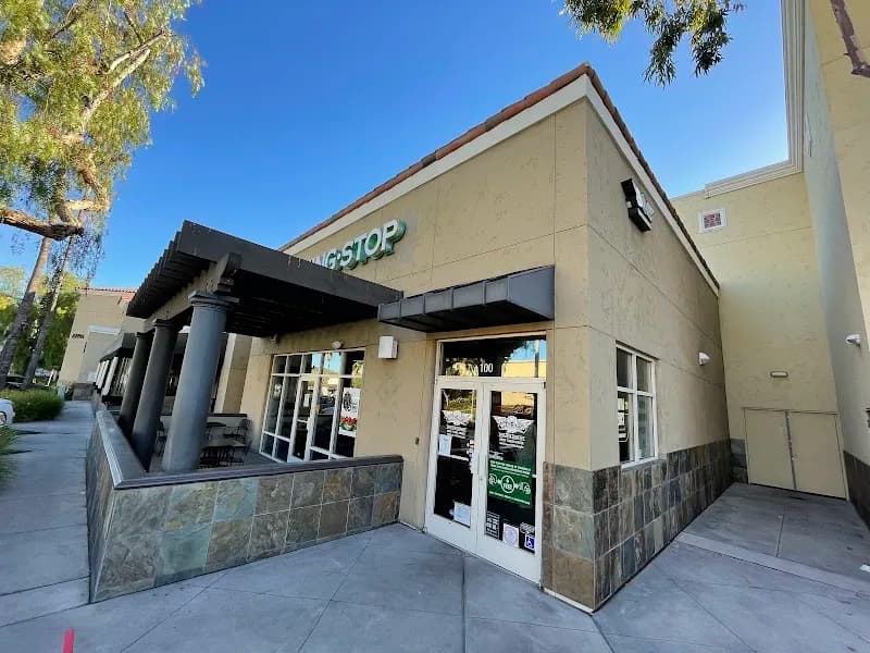 Wingstop storefront outside and inside view at 22195 El Paseo Ste 100 in Rancho Santa Margarita, California