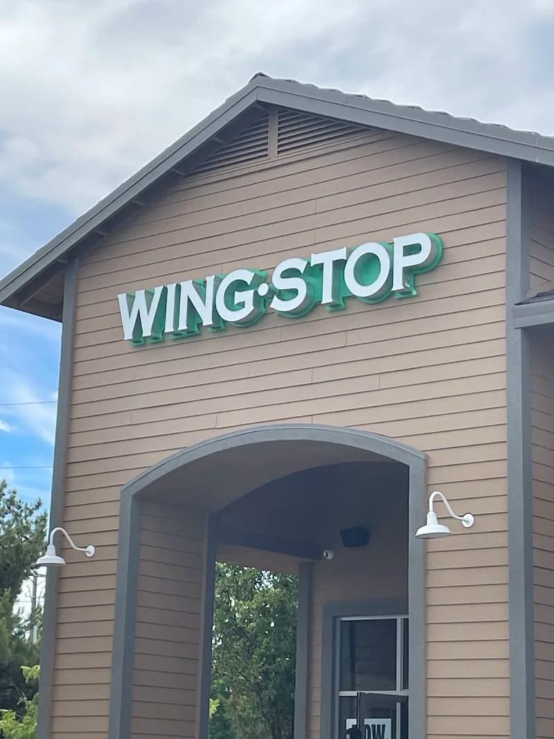 Wingstop storefront outside and inside view at 1020 E. Cypress Ave in Redding, California