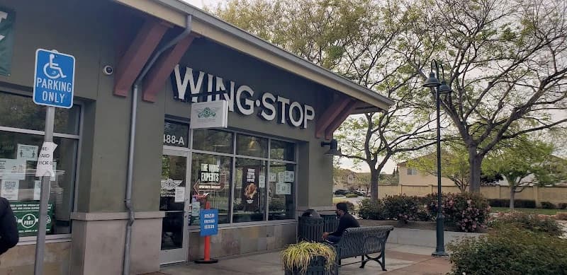 Wingstop storefront outside and inside view at 1488 Constitution Blvd Ste A in Salinas, California