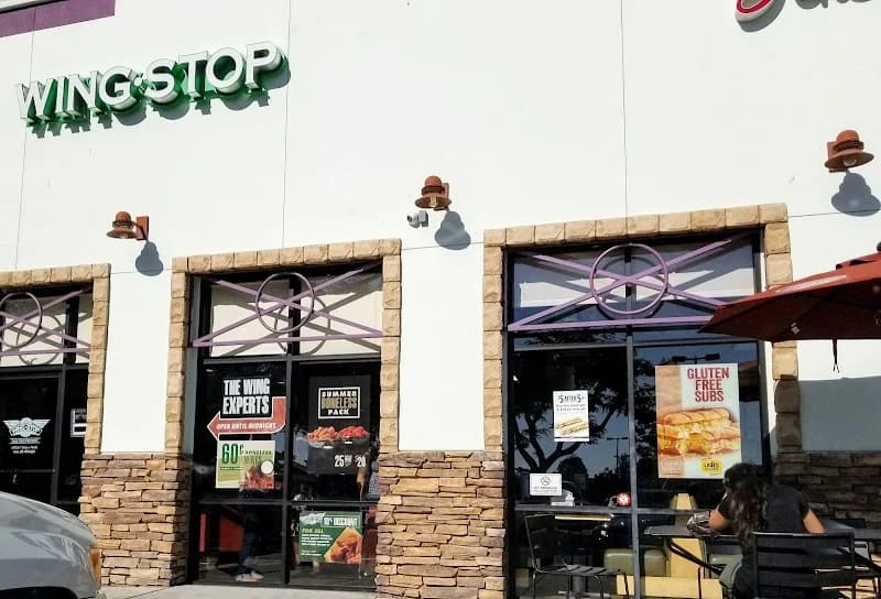 Wingstop storefront outside and inside view at 1145 S. Victoria Ave. Ste C in Ventura, California