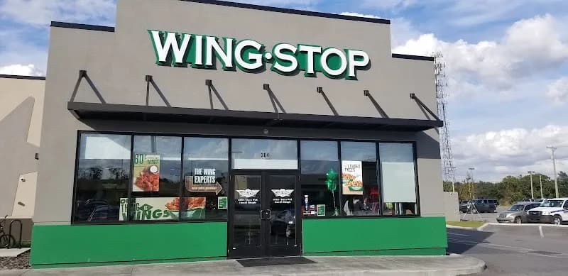 Wingstop storefront outside and inside view at 304 E. Van Fleet Dr. in Bartow, Florida