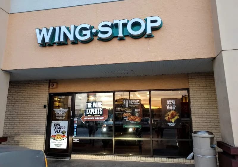 Wingstop storefront outside and inside view at 12011 S Cleveland Ave #2 in Fort Myers, Florida