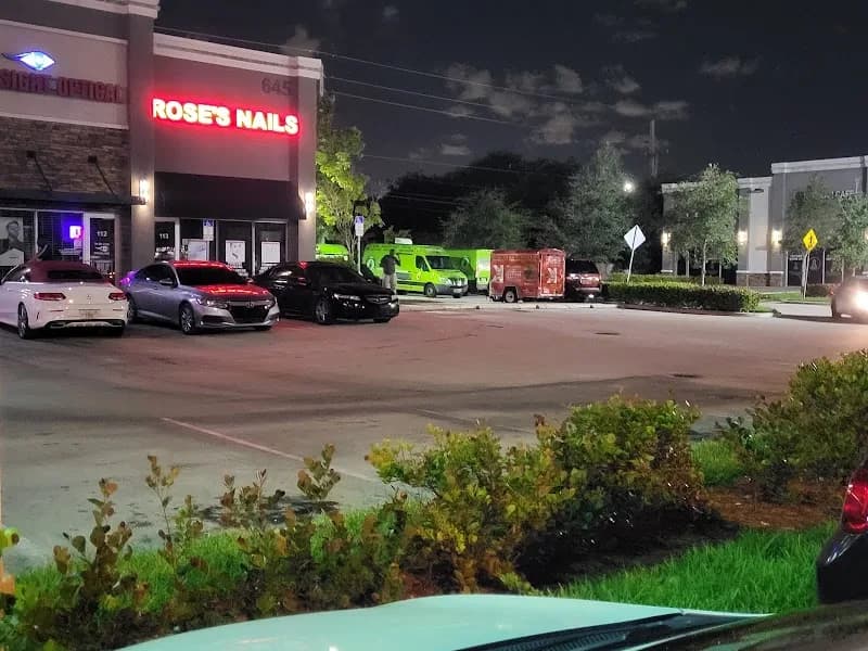 Wingstop storefront outside and inside view at 645 W Hallandale Beach Blvd in Hallandale Beach, Florida