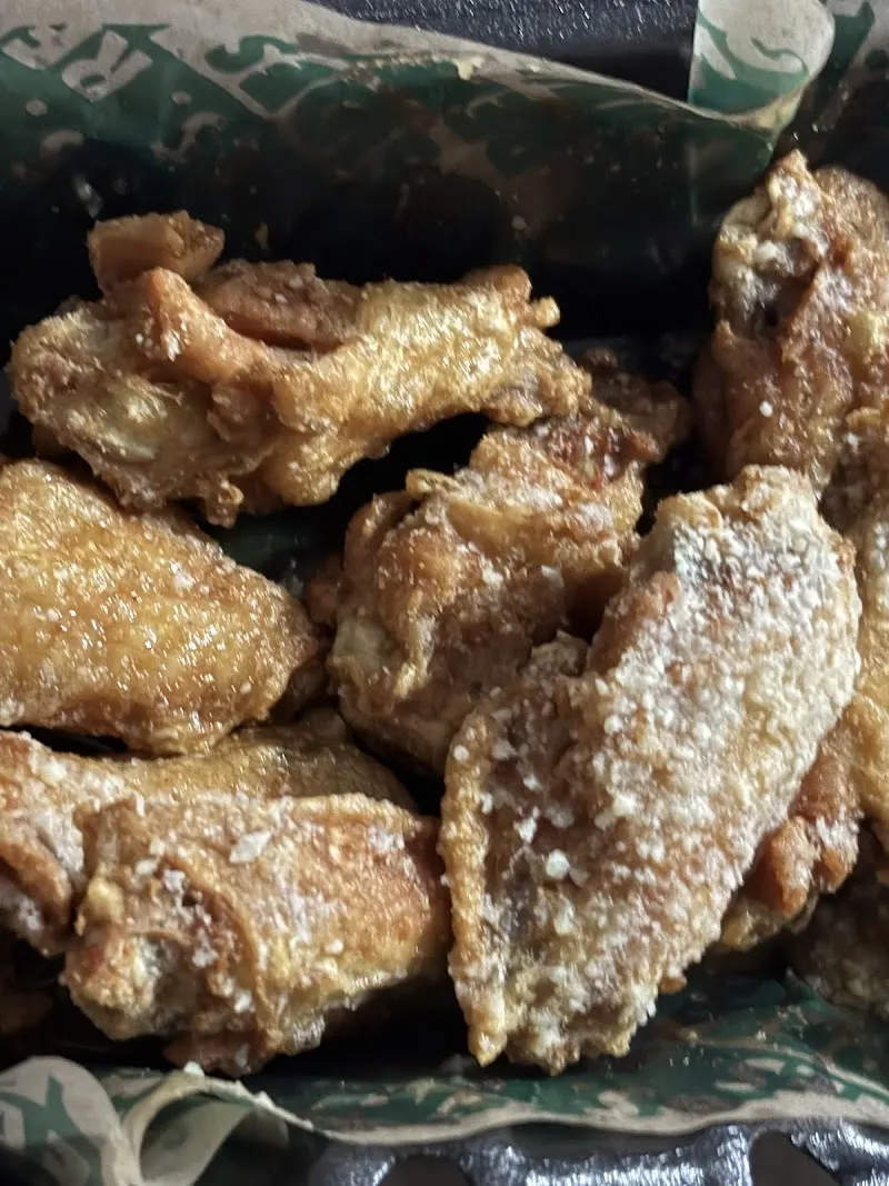 Wingstop storefront outside and inside view at 221 Village At Glynn Place in Brunswick, Georgia