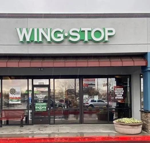 Wingstop storefront outside and inside view at 1575 N. Milwaukee in Boise, Idaho