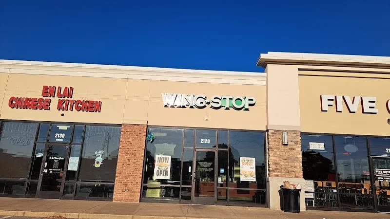 Wingstop storefront outside and inside view at 200 S. Creasy Ln in Lafayette, Indiana
