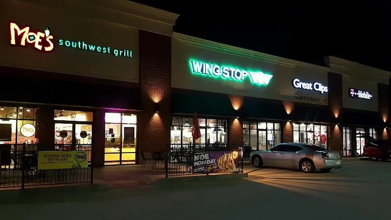 Wingstop storefront outside and inside view at 2828 S. 3rd St. in Terre Haute, Indiana
